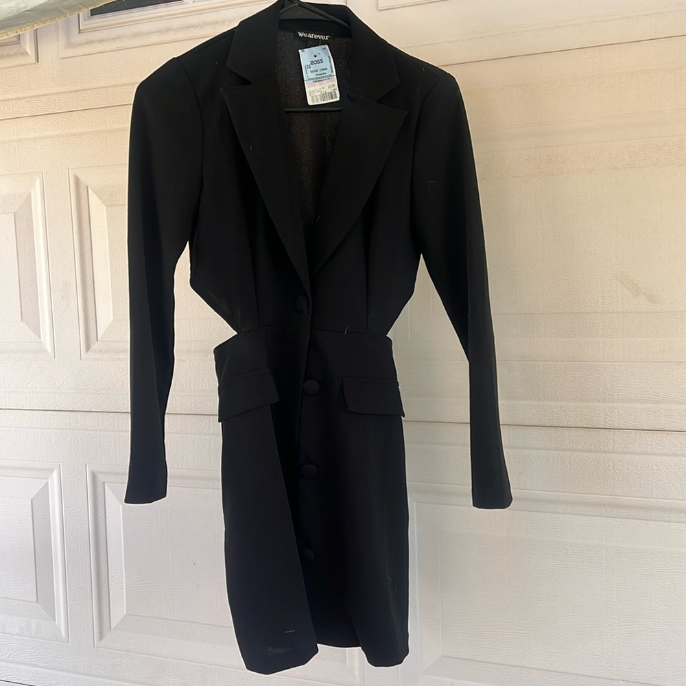 Black Sexy Business dress S